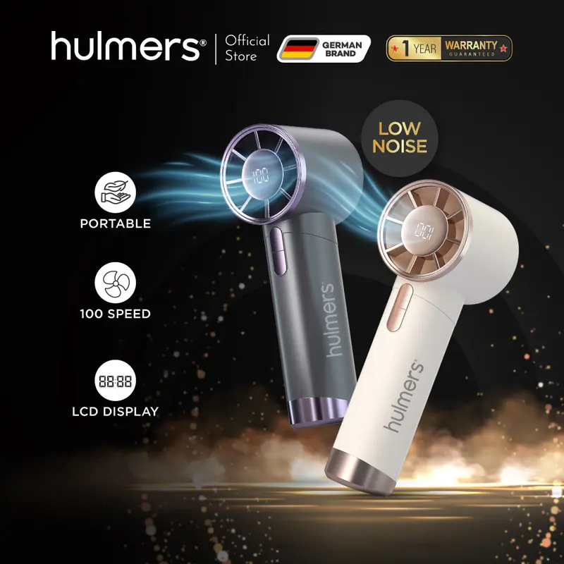 Opolar Rechargeable Portable Neck Twin Fan (9000mAh Battery