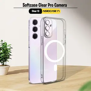 ABS-01 Softcase Silikon Clear Case bening Casing Cocok untuk Type Hp Samsung S23 FE A54 A13 A14 A15 A22 A25 A32 A05S MOTIF MAGSAFE Airbag Handphone Lentur