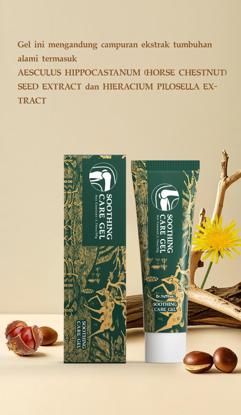 Dr. YuTitan Soothing Care Gel 50g - Joint Care Cream Heel Knee Lumbar Shoulder Neck Pain Body Massage Relaxation Cream(COD))