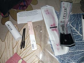 Product Review of IRVIE 3in1 Eyebrow stamp powder BPOM,HALAL,MUI (Eyebrowstamp + spoolie + Cetakan Tali + Concealer ) Set Rias Wajah Waterproof o two focallure pomade from e**1 2