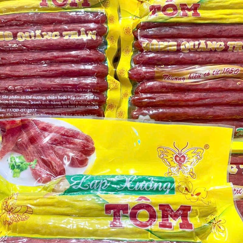 Lạp Xưởng TÔM 2Kg { 4Túi ĐÔNG QUÃNG TRÂN} Đặc Sản Sóc Trăng Food 7