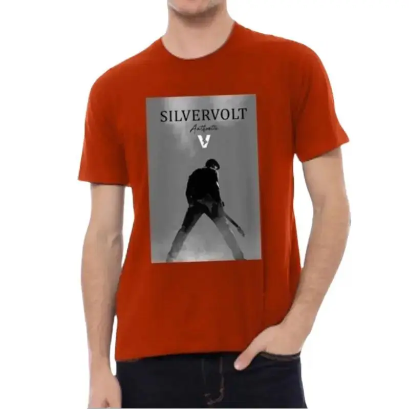 Baju Kaos Pria Distro Silvervolt Original Tangan Pendek Tshirt Oblong Cowok dan Wanita Dewasa Simple Keren Bahan Katun Combed 30S Variasi Ukuran M L XL Sablon High Quality Standar Kain Lembut Nyaman Polos 6