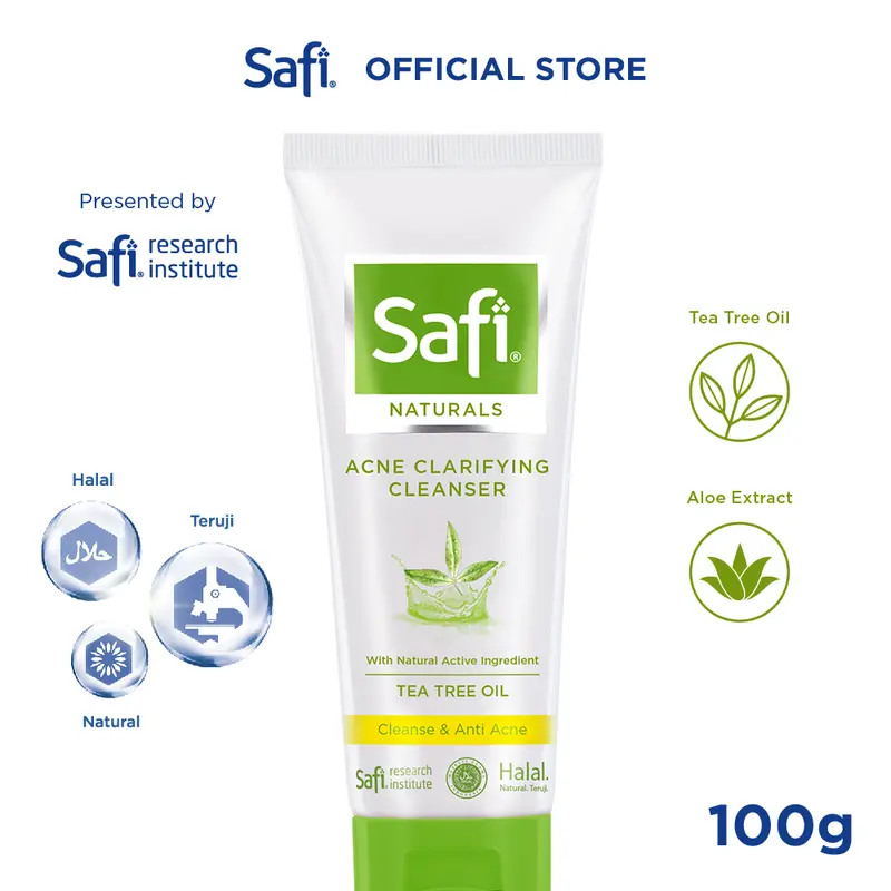 SAFI - Naturals - Clarifying Cleanser Tea Tree Oil - Foam Cleanser 4