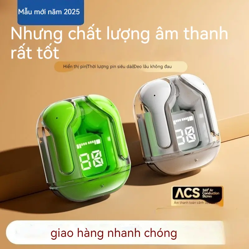 Tai nghe khử tiếng ồn Bluetooth không dây BT16 Màn hình kỹ thuật số Tai nghe không thấm nước TWS Tai nghe stereo | BigBuy360 - bigbuy360.vn