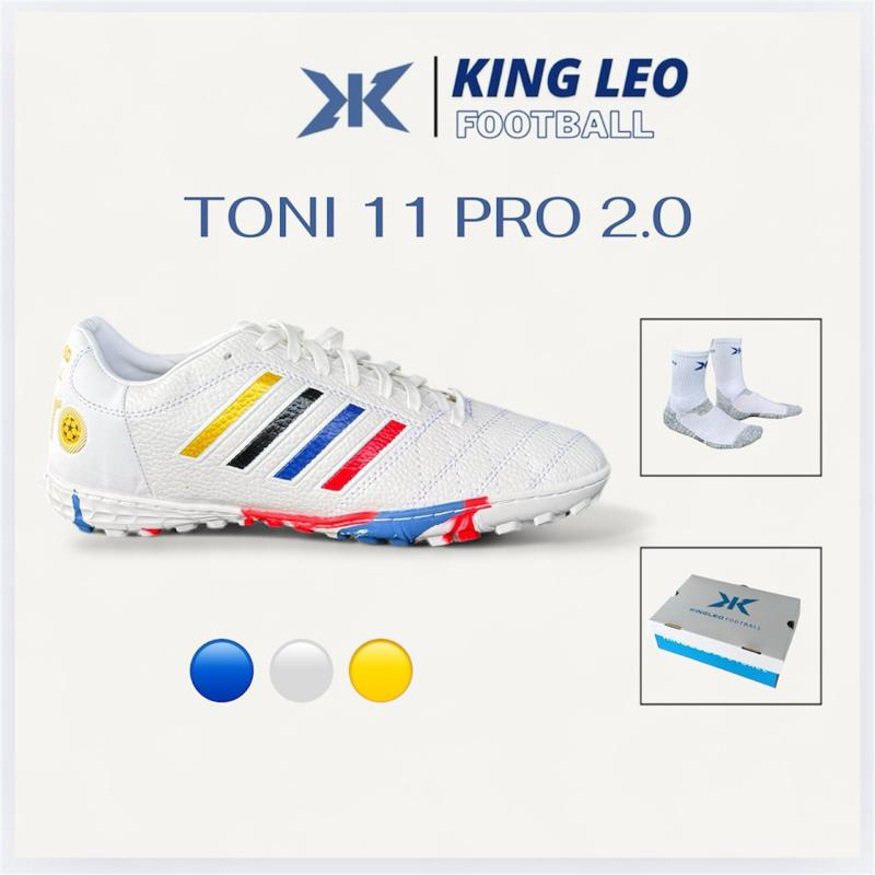  Giày Bóng Đá Toni 11pro Cao Cấp 2.0 Khâu Full Đế Giày Đá banh giày bóng đá nam 