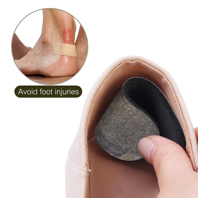 Product Introduction of New in Durable Back Foot Care Cushion Relief Soft High Heels Women Sticky Fabric Foot Heel Shoes Insoles Invisible Thickened Sponge Patch Anti-Wear 26