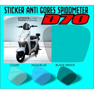 Sticker anti gores speedometer sepeda listrik Uwinfly D70