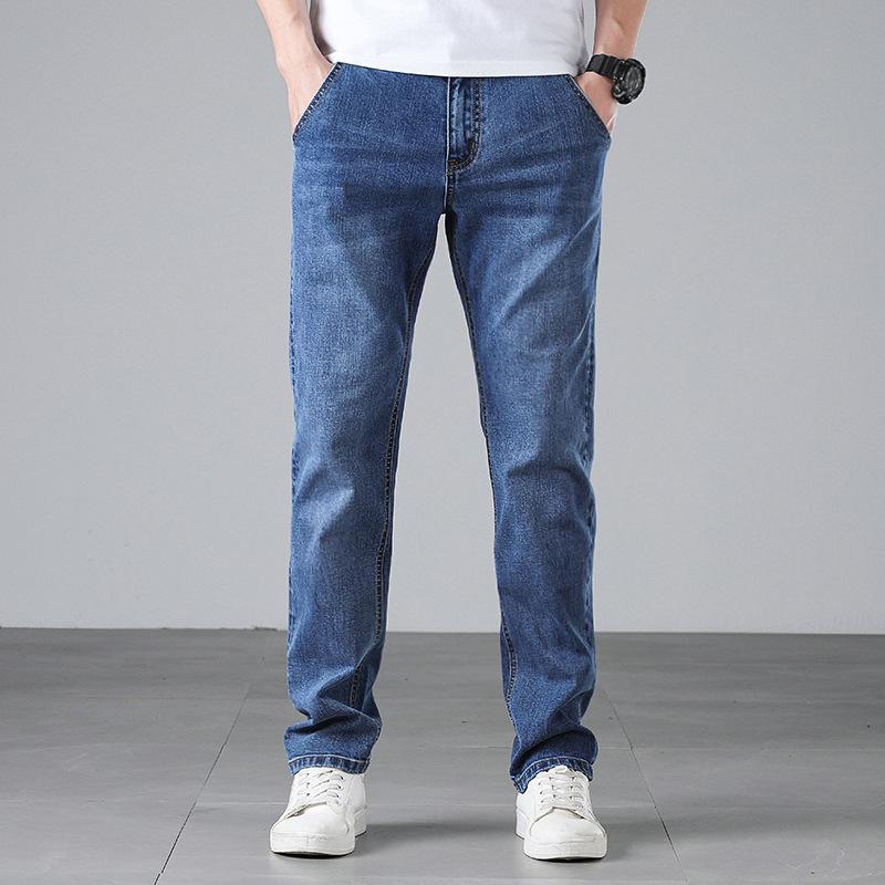Quần jean nam túi chéo cao cấp vải jean co giãn 4 chiều cực đẹp form ôm dáng chuẩn size_JEANEP10 Menswear Denim Pants Có Túi