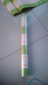 Product Review of PROMO TERBATAS BELI 3 Roll DIKIRIM 4Roll,   wallpaper sticker dinding MOTIF PUTIH SALUR BUNGA HIJAU  buat ruang tamu Bahan kertas PVC anti ciptaan air from E** S**a 1