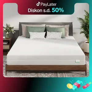 Novilla kasur Formtasitic full busa mattress premium kenyamanan tidur pada dua sisi in a box 15/20cm