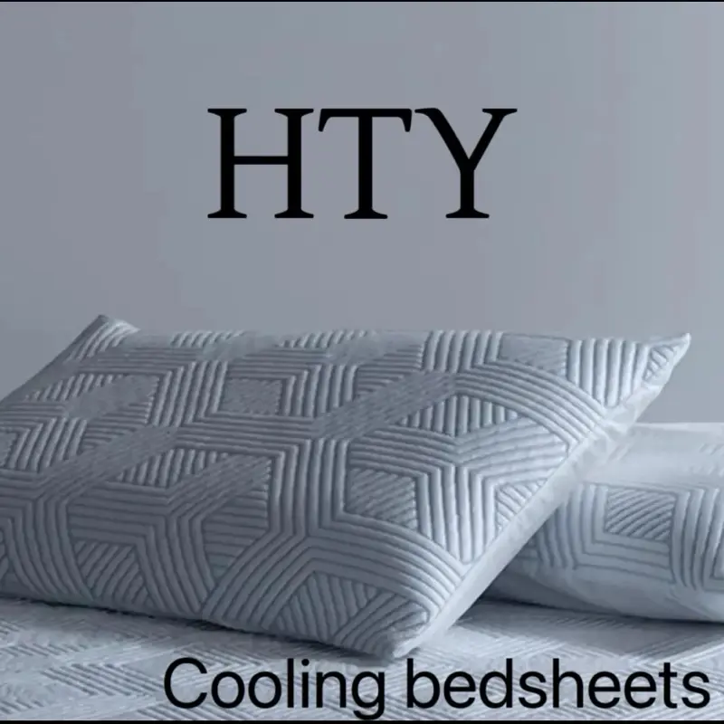 Singapore HTY Cooling Silk Bedsheet 1800TC Breathable Design for Hot Weather