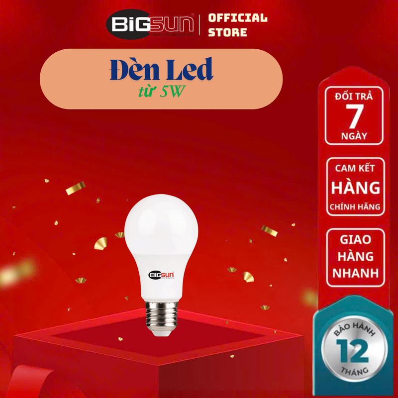 Bóng đèn Led tròn nhỏ 3W-9W - Hàng chính hãng.