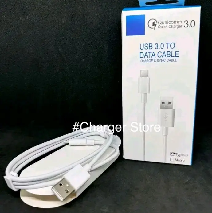 Kabel Data V1V0 ORIGINAL 100% Fast Charging Micro & Tipe c Pengisian Daya Cepat 1 meter Cable Charger Handphone