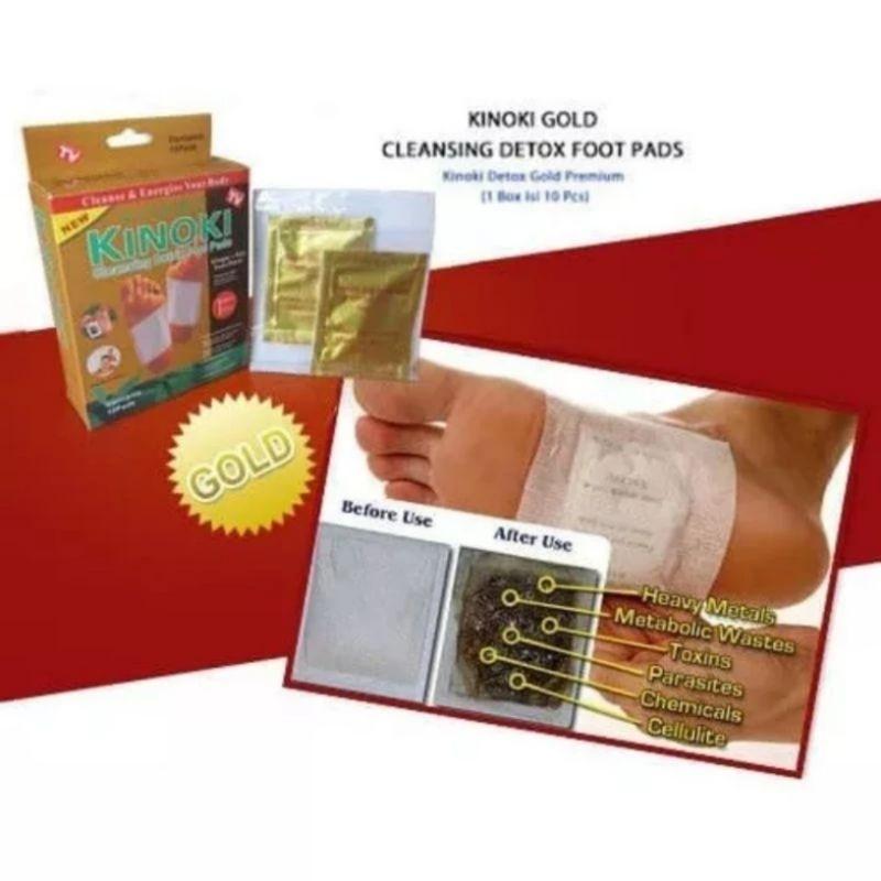 Kinoki Gold 1 Box isi 10 Koyo Pad Koyo Detox Kaki Pad Koyo Detoks Kaki 3