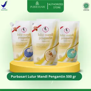 Purbasari Lulur Mandi Pengantin 500 gram