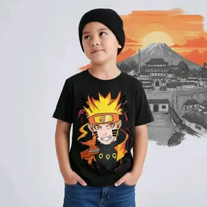 Kaos Naruto Anak Lucu Motif Terbaru Desain Unik & Trendy untuk Anak Laki-laki Fashion Baju Oblong