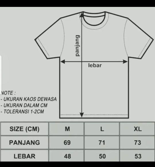 Product Introduction of KAOS DISTRO PREMIUM FULL CATTON COMBAD 30S Unisex 0
