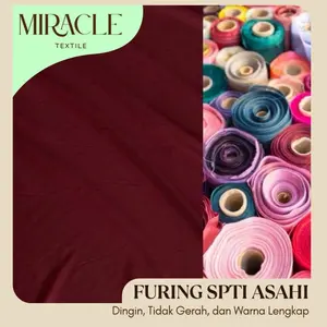 Kain (TERMURAH !) FURING KATUN SPTI ASAHI / FURING SPTI / FURING SATIN / FURING SATIN HALUS / FURING ASAHI / FURING KEBAYA GAMIS KEMEJA BLAZER