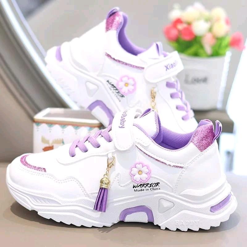 BAYAR DI TEMPAT SEPATU SNEAKERS ANAK ANAK PEREMPUAN KOREAN STYL WRR01 Kids 1
