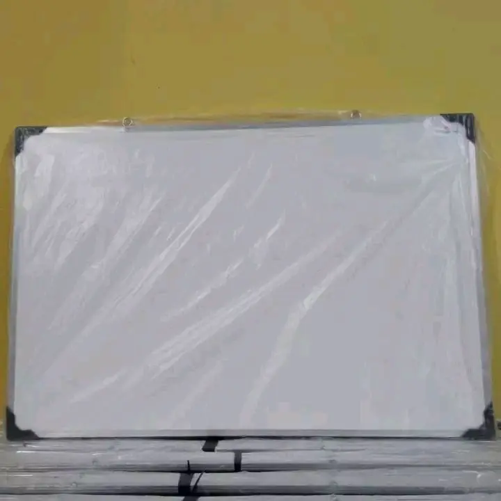 PAPAN TULIS WHITEBOARD 40 X 60 CM GRATIS SPIDOL DAN PENGHAPUS LIST ALUMUNIUM TERLARIS Stationery Putih 1