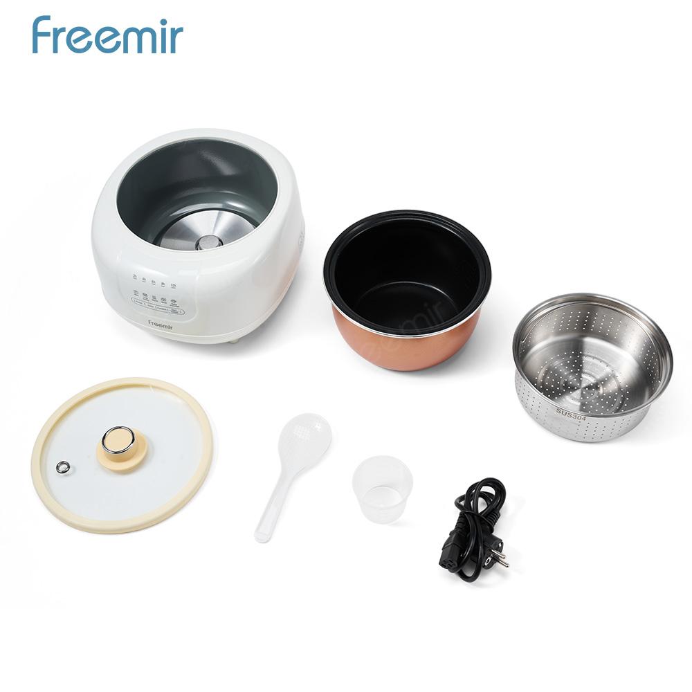 [BRAND] freemir Smart Slow Cooker 1.2 L Fungsi Menghangatkan 24 Jam 400 Watt Masak MPASI Bayi Otomatis Nasi Rendah Gula Lebih Praktis Nasi/Bubur/Puree/Nasi Tim Rice Cooker Multifungsi Kitchenware Premium