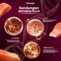 Gambar LIVE SALE Age Glow Layering Package  - Salmon DNA Mefree + Licorice Mefree (Anti Aging Serum + Brightening Serum) - Serum Perawatan Untuk Pencerah Memudarkan Kerutan Halus di Kulit Wajah - 2 Botol dari 20Mefree_NEW Kota Administrasi Jakarta Utara 4 Tokopedia