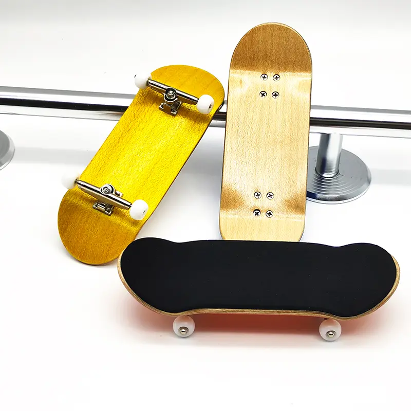 Bộ Ván Trượt Ngón Tay Màu, 34MM, Ván Trượt Đầu Ngón Tay Chuyên Nghiệp, Thích Hợp Cho Trẻ Em, Quà Tặng Mới Lạ Sáng Tạo, Lý Tưởng Cho Thanh Thiếu Niên 1