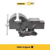 Gambar Krisbow Ragum Putar 10 cm Penjepit Meja Kerja Workshop Bengkel Presisi dari Krisbow Official ID Kab. Bekasi 2 Tokopedia