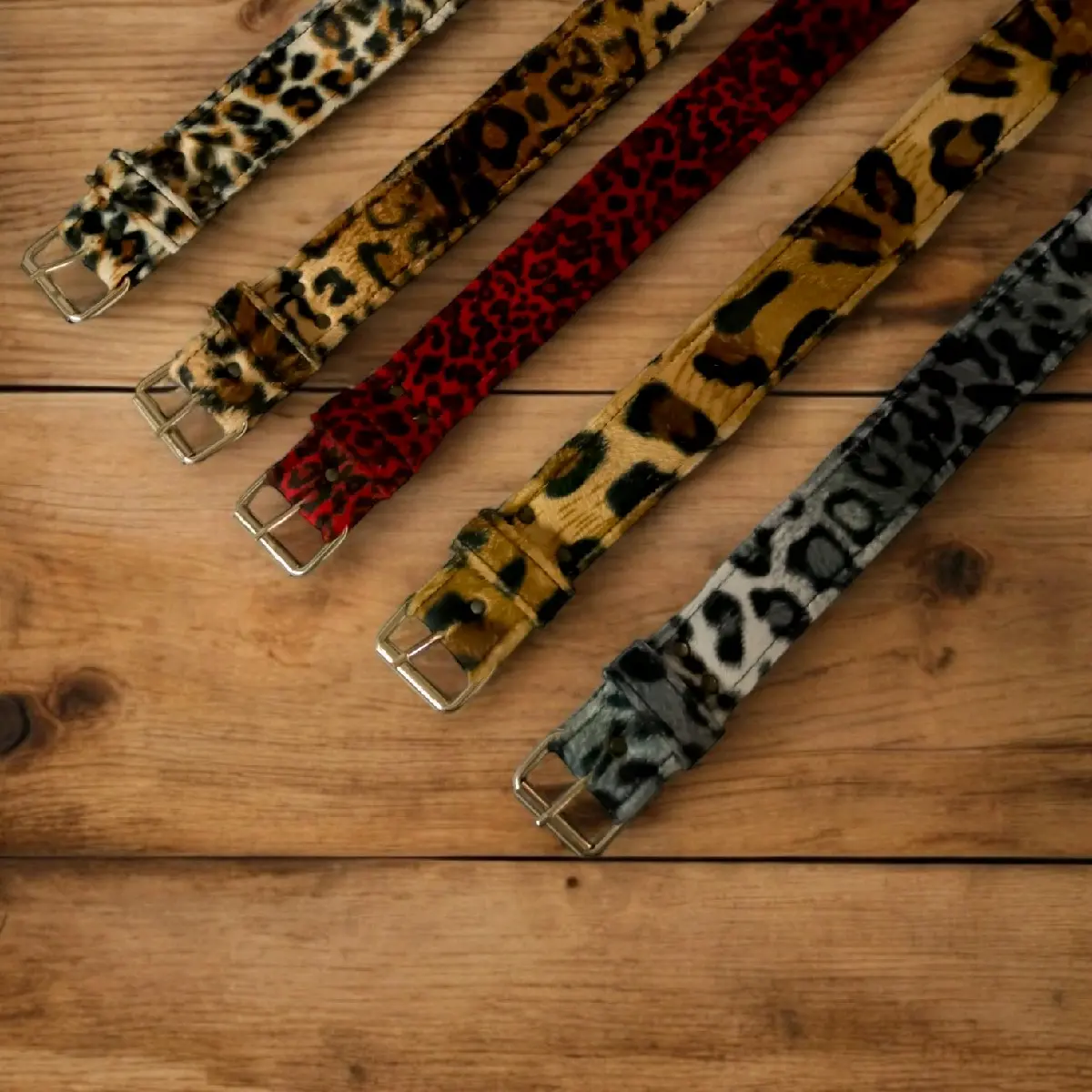 Belt/Ikat Pinggang/Gesper Leopard Aksesoris