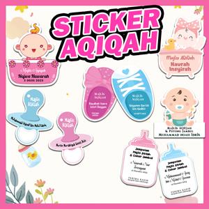 Design Sticker Dadih Sticker Aqiqah, Sticker Doorgift, sticker akikah murah - TikTok Shop ...