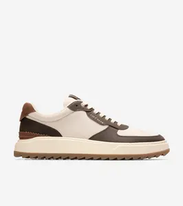 Cole Haan Men Grandpro Crossover Golf - Sepatu Pria (Beige)