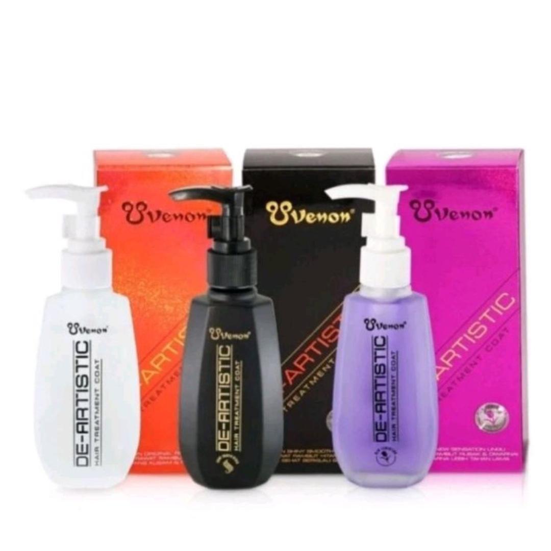 VENON Hair Serum Treatment Coat -All Variant -Perawatan Rambut Tebal - Vitamin Rambut