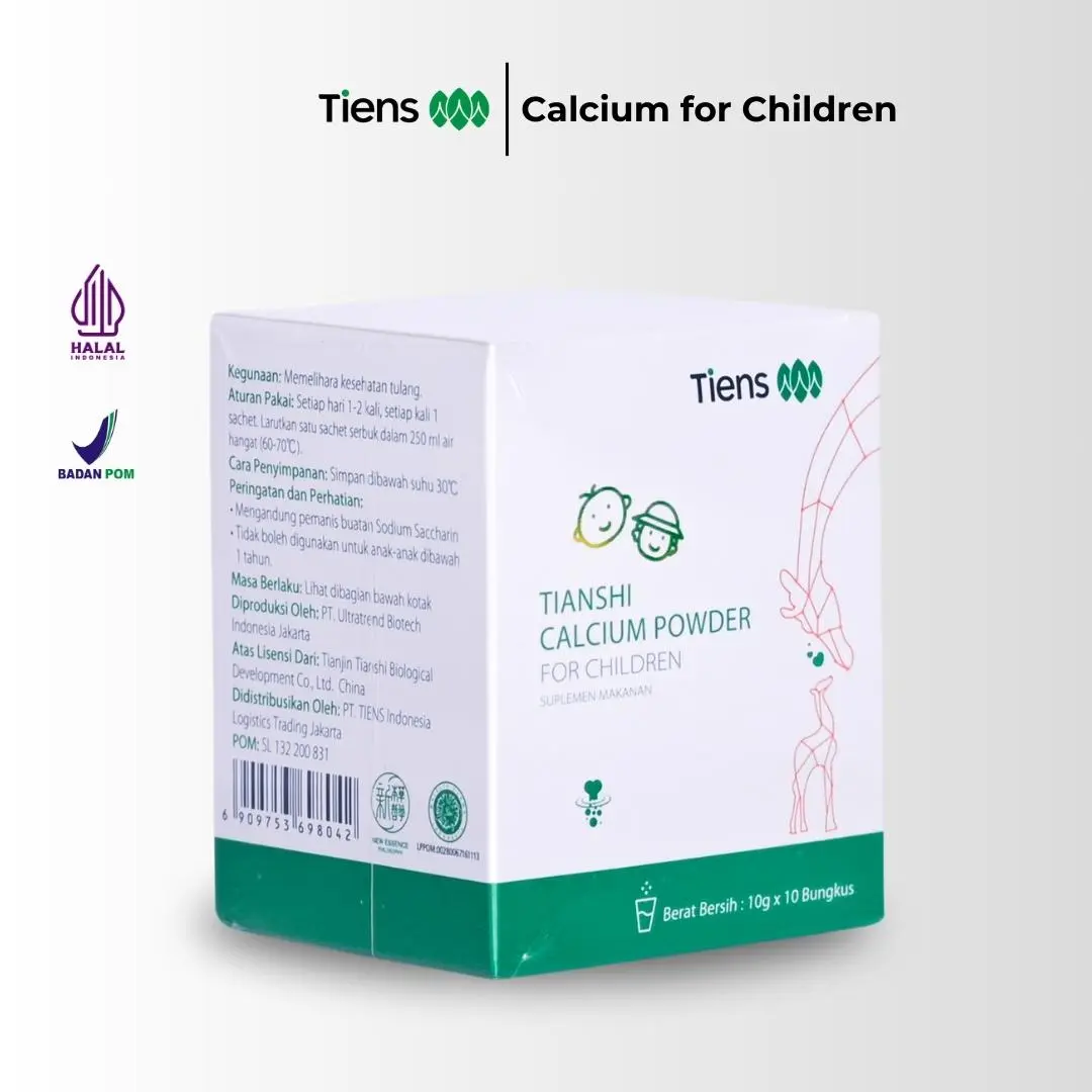 Tiens Calcium for Children - Tinggi Protein untuk Tinggi dan Kecerdasan Anak