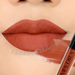 Implora Urban Lip Cream Matte BPOM Lipcream Lipstick Lipstik Waterproof Gloss Truffle Red Peach Brown Berry Dark Wine Kosmetik Creamy lip cream  implora Bibir Kering