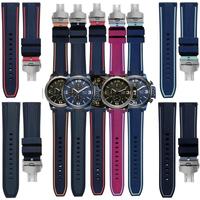 Gambar Tali Jam Tangan 24 MM Strap Rubber Quick Release Soft Silicone 8076.24 Buckle Stainless Watch Watches - 8076.24 HJ dari Watch Band N strap Kota Surabaya 1 Tokopedia
