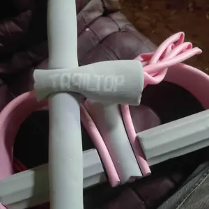 TUYUN STORE Tummy Trimmer AP97 Alat Olahraga Penurun Berat Badan dengan 4 Tali Resistance Bands Pull Rope Perut Otot Bahan Latex Berkualitas Tinggi