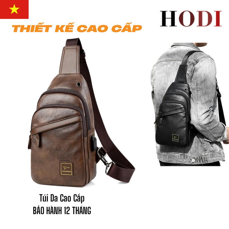 TÚI CHÉO NAM CAO CẤP - Da Pu xịn không bong, Kiểu dáng sang trọng- BH 12 tháng H011