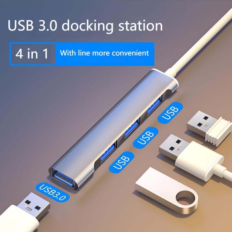 Bộ Chia Truyền Tín Hiệu Tốc Độ Cao, 3.0, 1 Kéo 4 USB, Cổng USB, Thích Hợp Cho…
