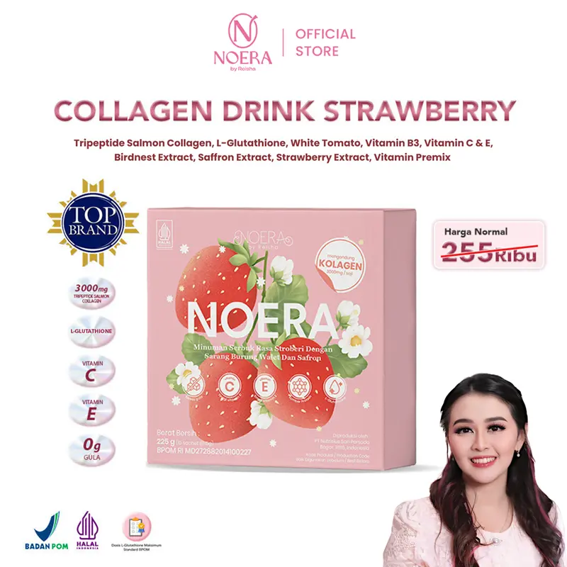 EXCLUSIVE LIVE Noera Collagen Drink With Birdnest and Saffron Extract I Improved Formula 0