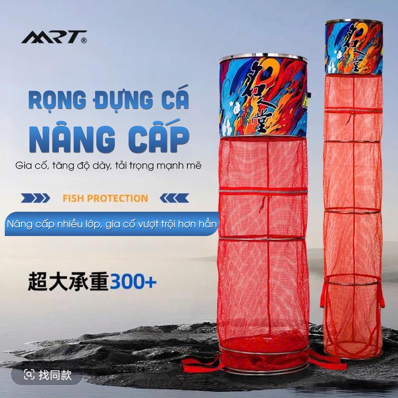 Rọng Đựng Cá MRT Nâng cấp Khung inox
