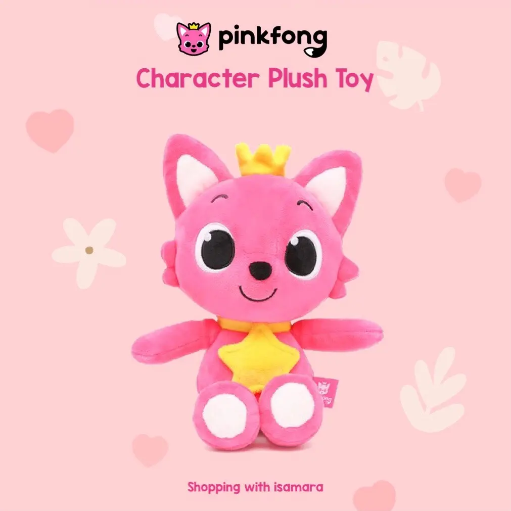 ￼Pinkfong Character Plush toy / Boneka