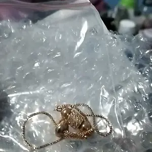 Gelang Serut Bulat Titanium Anti Karat Murah Perhiasan Lapis Emas 24k Anti Luntur Wanita Fashion Jewelry Gelang Rantai Murah