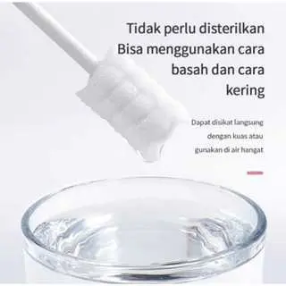 Yoppobaby Oral Cleaner Kasah Pembersih Lidah dan Mulut Bayi Isi 30pcs 6