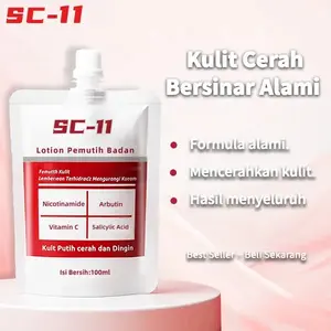 SC-11 Hand and Body Lotion Body Serum (Bright & Glow) - Serum Badan Lotion Badan Mencerahkan dan Melembabkan Kulit with
