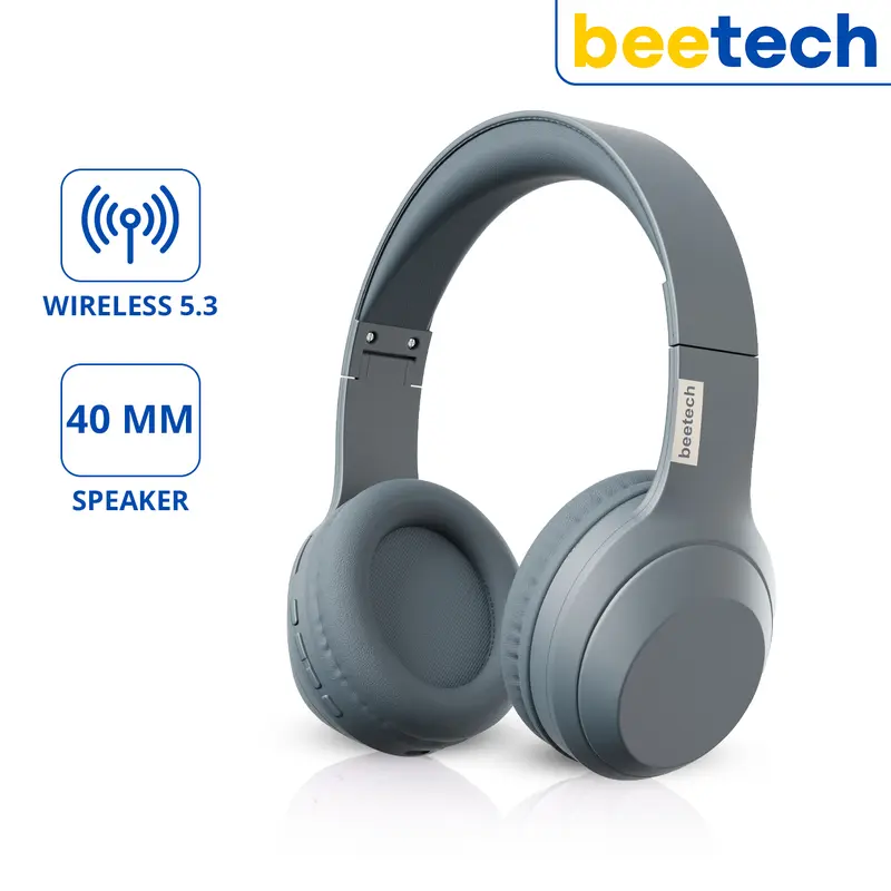 Beetech Headphone Bluetooth Wireless Headset Earphone 5.3 TWS 0