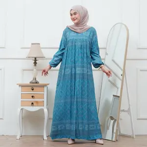 Gamis Muslim Rinti Busui Frendly untuk Wanita - Dress