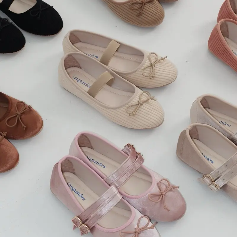 2 Pasang Flatshoes Perempuan | Langkah Biru Dewasa