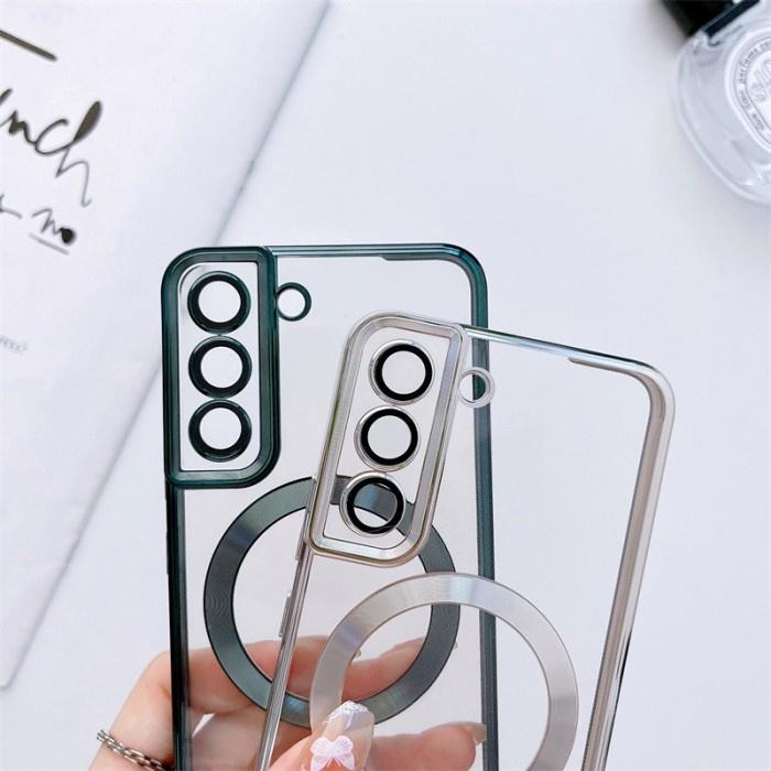 Case Samsung galaxy S20 FE / S23 / S23 FE / S23 ultra ORI SoftCase MagSafe magnet wireless plating Sarung premium Cover mewah 1