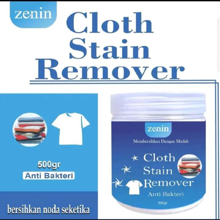 CLOTH STAIN REMOVER Zenin penghilang jamur pakaian tanpa Melunturkan Warna pakaian kuning EXTRA BERSIH viral