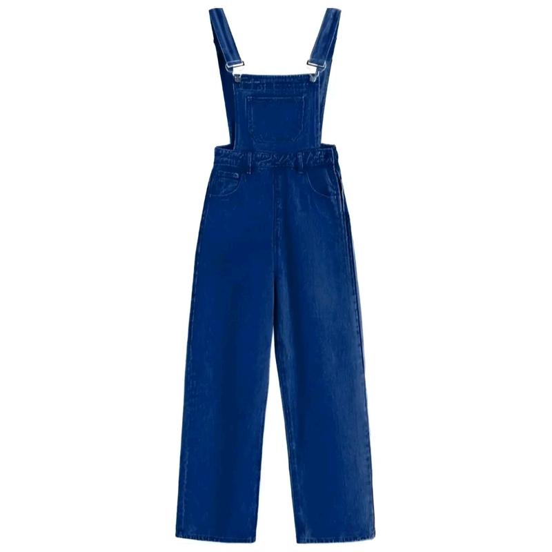 Jumpsuit Overall jeans wanita jeanswash Panjang 3